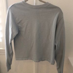baby blue long sleeve